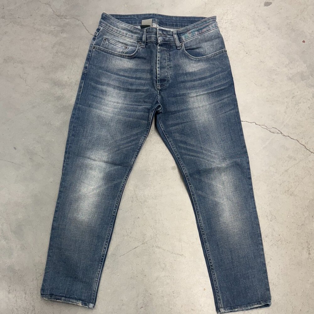 DIOR Homme Men’s Slim Fit Jeans Size 30 Blue Denim Button Fly Italy